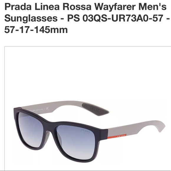 Prada Other - Prada Sunglasses for men PS 03QS